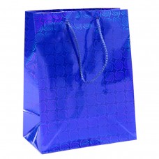 Пакет-сумочка бум 49*69*16 голограмма, цвет Синий