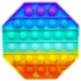 Антистресс POP IT восьмигранник разноцветный
