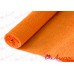 Рулон бумага ГОФРА 50 см*2,5 м морковный